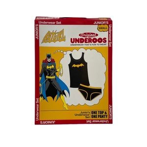 Original Underoos BatGirl Underwear Set Top & Panties Women’s Junior Medium